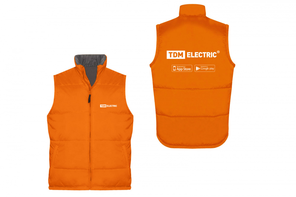 Жилет утеплённый (XL) TDM